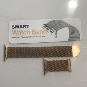 Smart Watch Band Rose Gold Stainless Steal